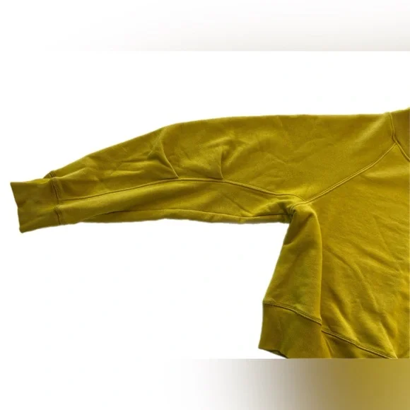 FP Movement Mustard Yellow High Neck Sweatshirt size M - Picture 4 of 9